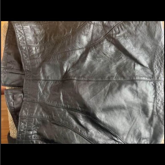 Zara leather coat - Picture 2 of 4